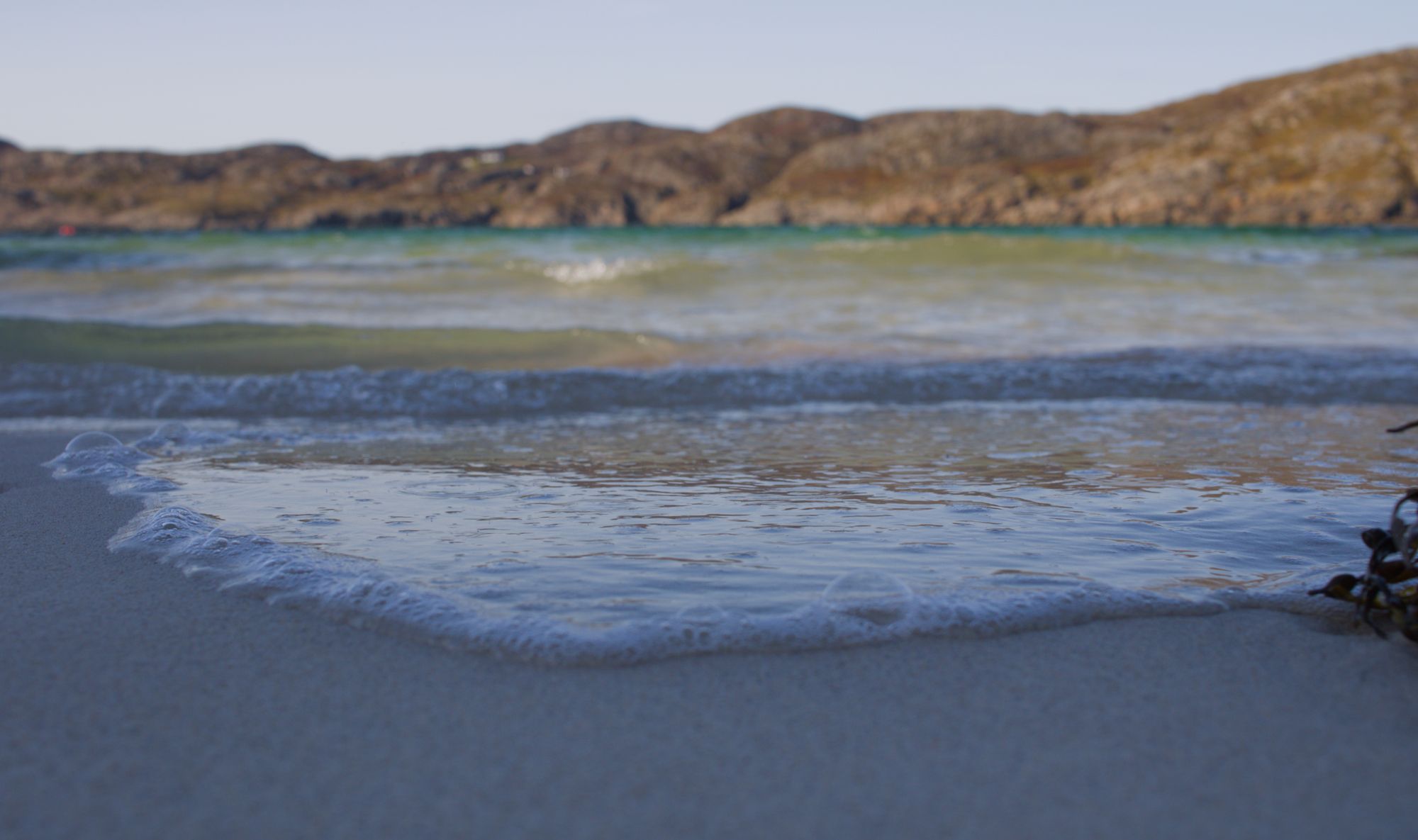 Scenic coastline and rugged cliffs in the Scottish Highlands